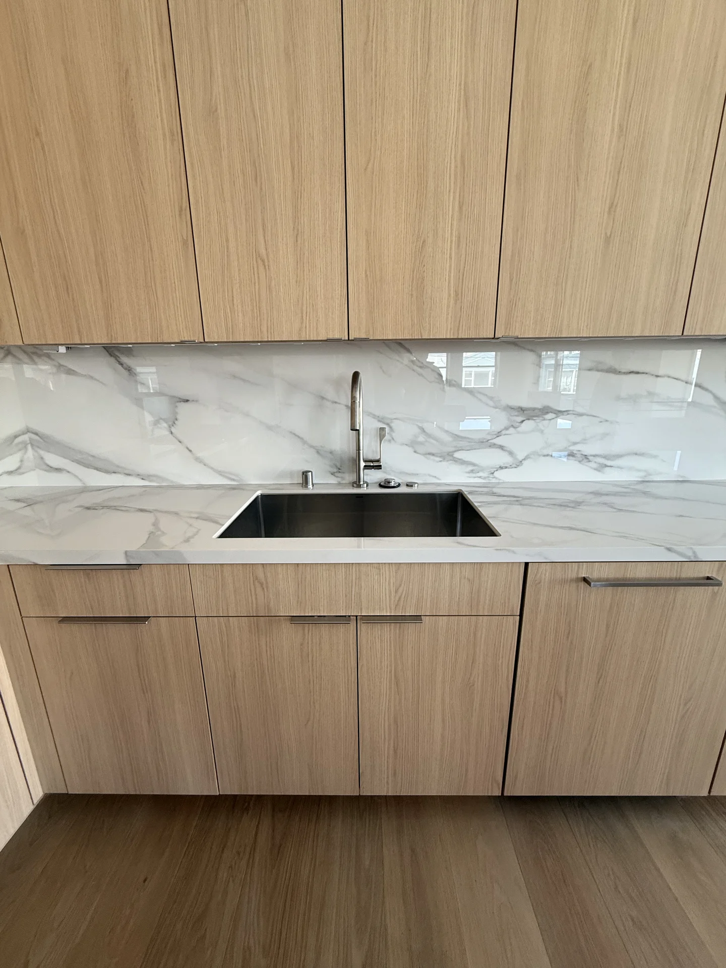 Minimalist bathroom design with clean lines