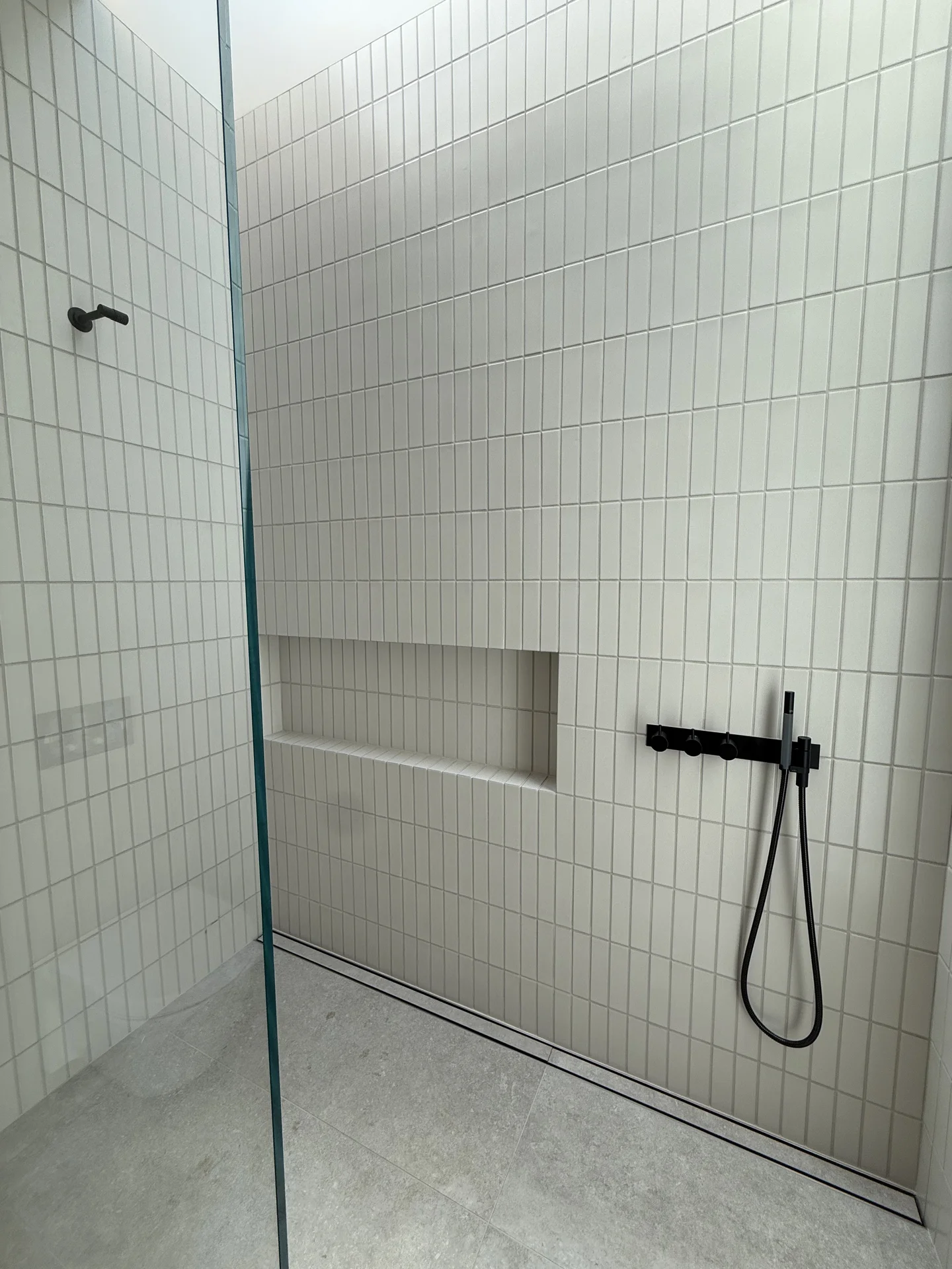 Modern bathroom detail